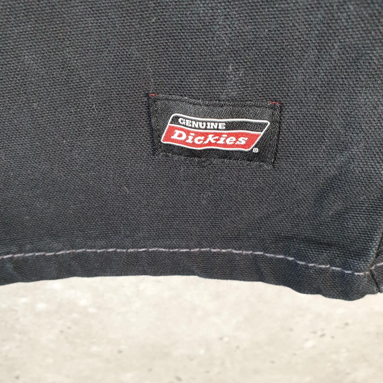 Vintage Dickies Baggy Chino Shorts Jorts Cargo Mens W34 Black Loose Fit