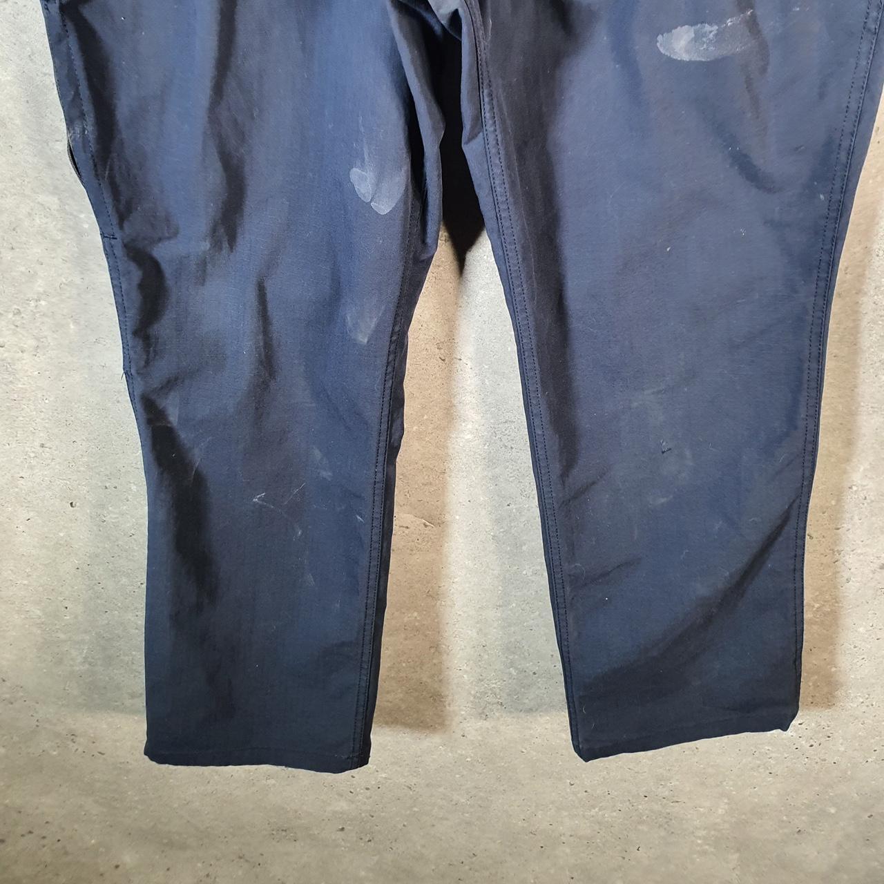 Vintage Carhartt Carpenter Trousers Mens W32 L28 Navy Blue Relaxed Fit Workwear USA