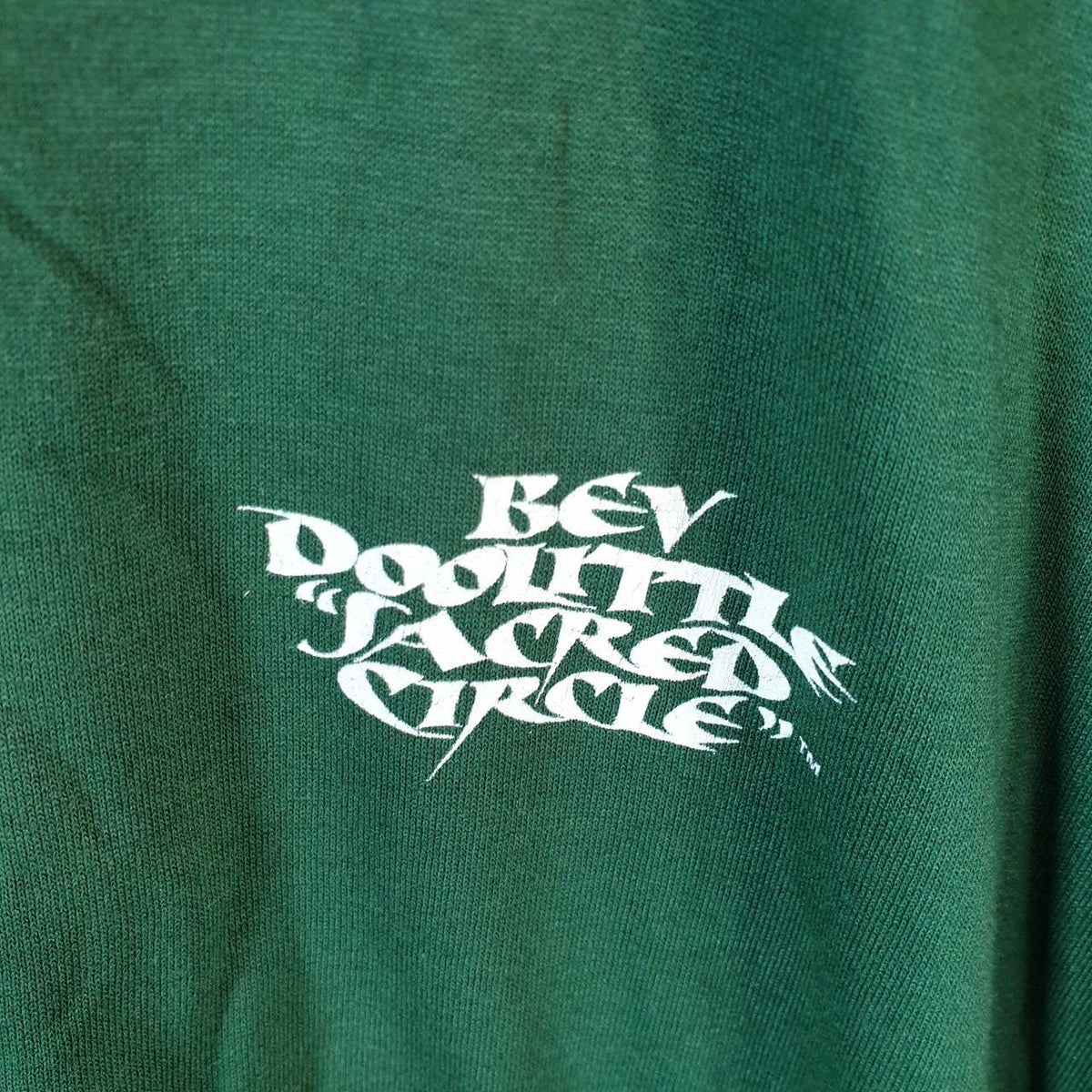 Vintage Jerzees USA Bev Doolittle Sacred Circle Single Stitch T Shirt Men’s XL Green Big Fish Vintage