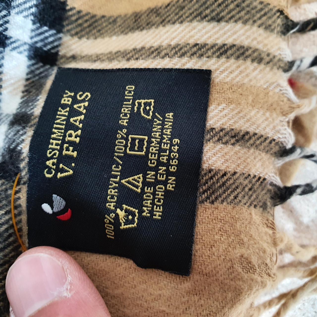 Cashmere Tartan Nova Check Checkered Scarf
