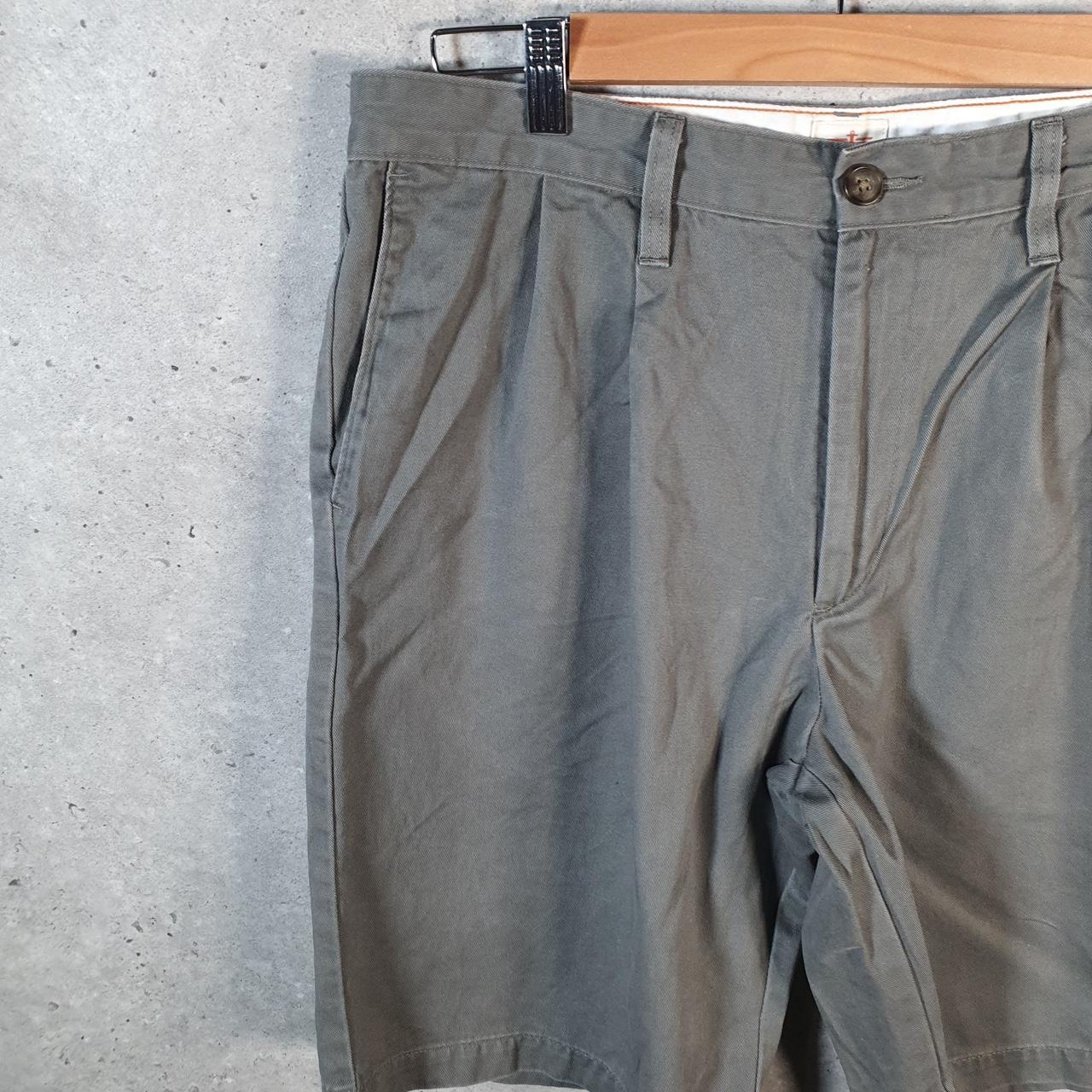 Vintage Dockers Chino Shorts Jorts Cargo Men’s W34 Grey Baggy Cotton