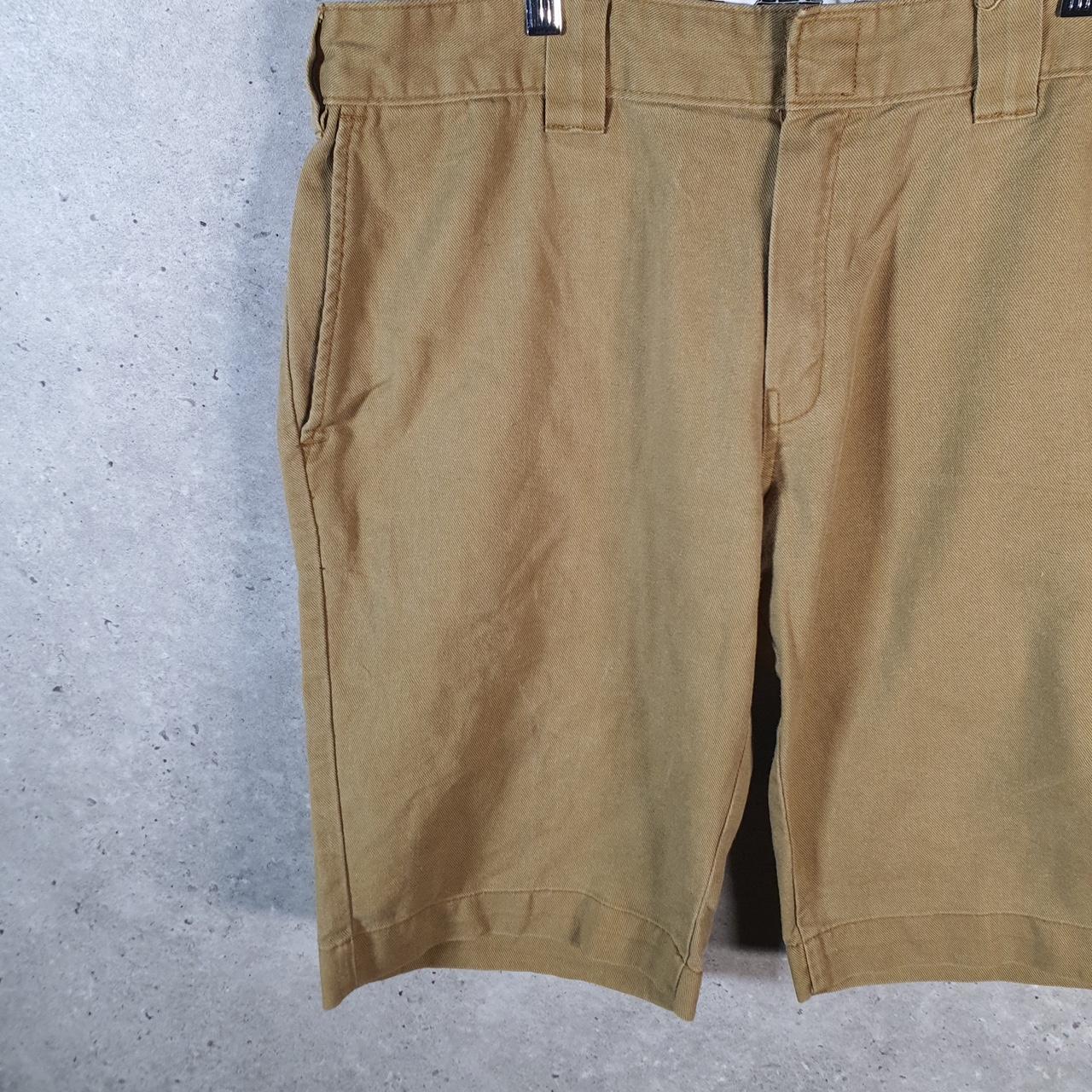 Vintage Dickies Carpenter Shorts Jorts Cargo Womens W36 Brown Relaxed Fit Baggy Big Fish Vintage