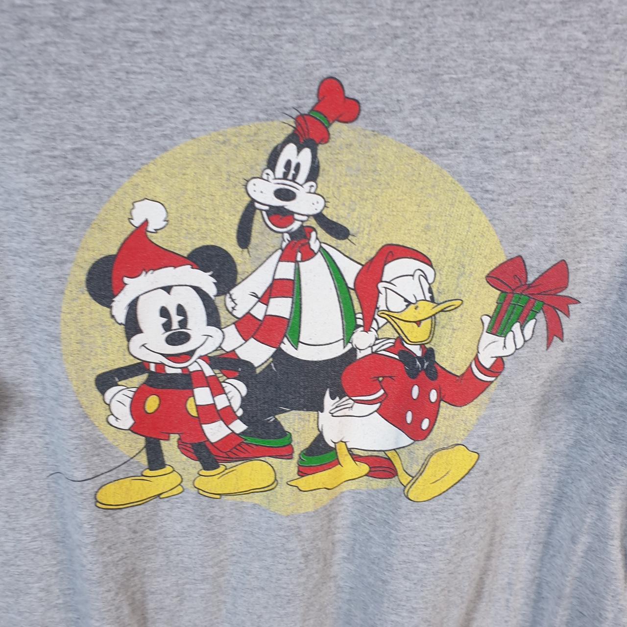 Vintage Disney Land Mickey Mouse T Shirt Men’s Medium Grey Graphic Cartoon