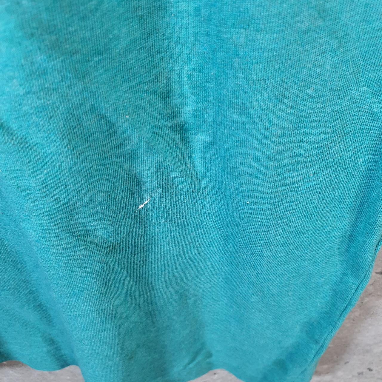 Vintage Ralph Lauren Polo T Shirt Men’s Large Blue Embroidered Pony Custom Slim Fit C9124