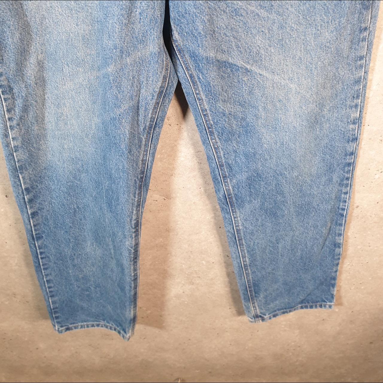 Vintage Carhartt Workwear Carpenter Jeans Mens W38 L32 Blue Denim Relaxed Fit USA