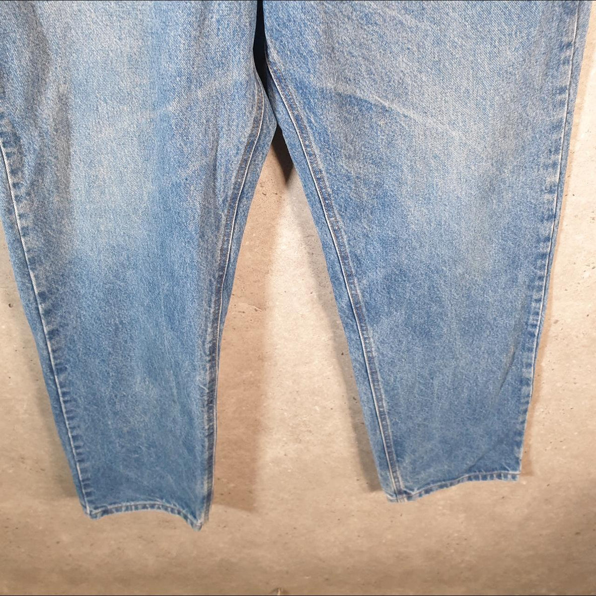 Vintage Carhartt Workwear Carpenter Jeans Mens W38 L32 Blue Denim Relaxed Fit USA