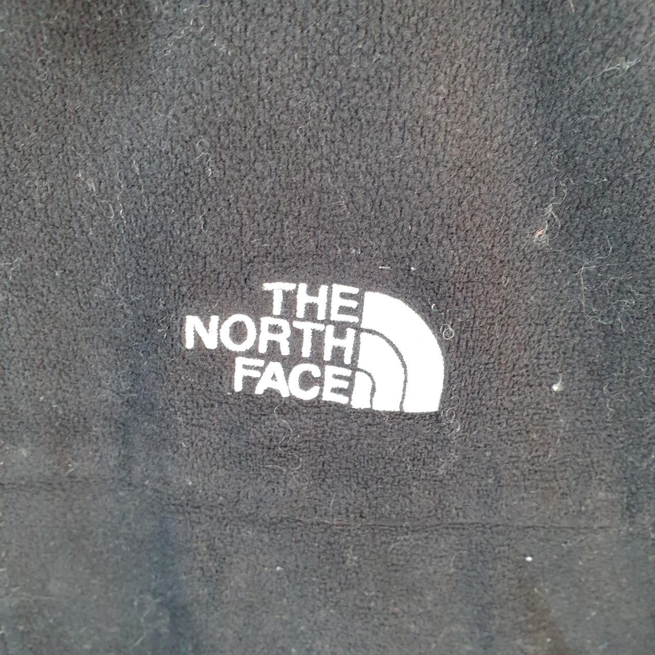 Vintage The North Face TNF Fleece Sweatshirt Mens Full Zip Large Black Embroidered Logo