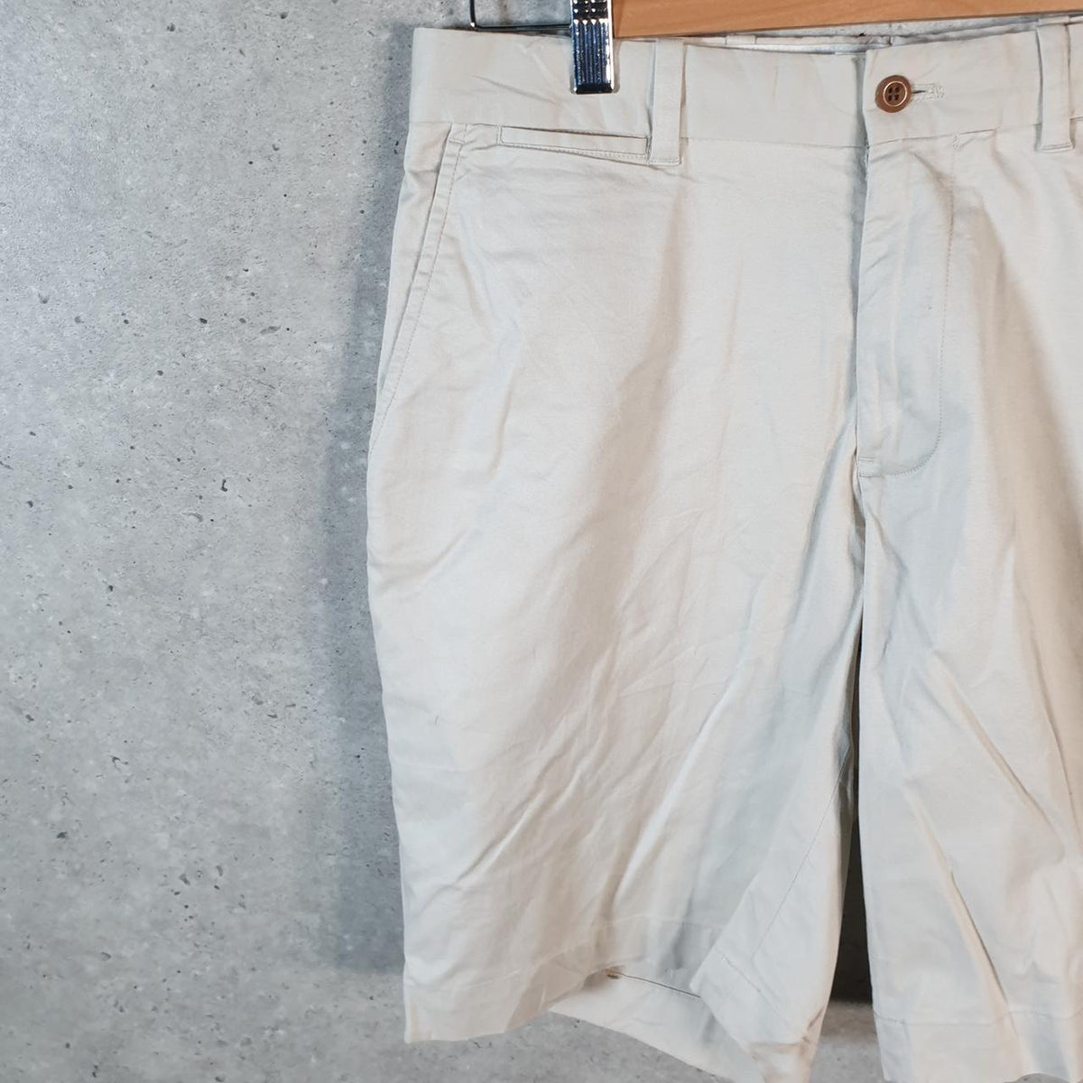 Vintage Ralph Lauren Polo Shorts Jorts Chino Cargo Men’s W30 Beige Baggy Cotton
