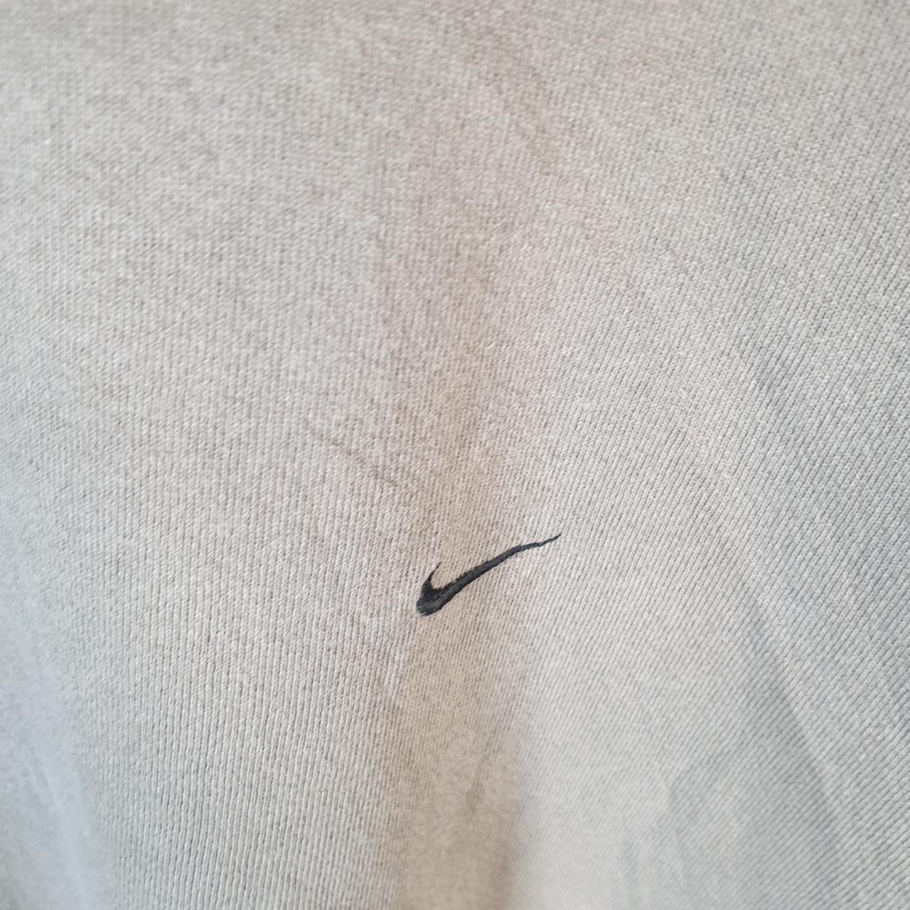 Vintage Nike 90s USA Embroidered Sweatshirt Men’s XL Brown Swoosh Y2K Pullover Logo
