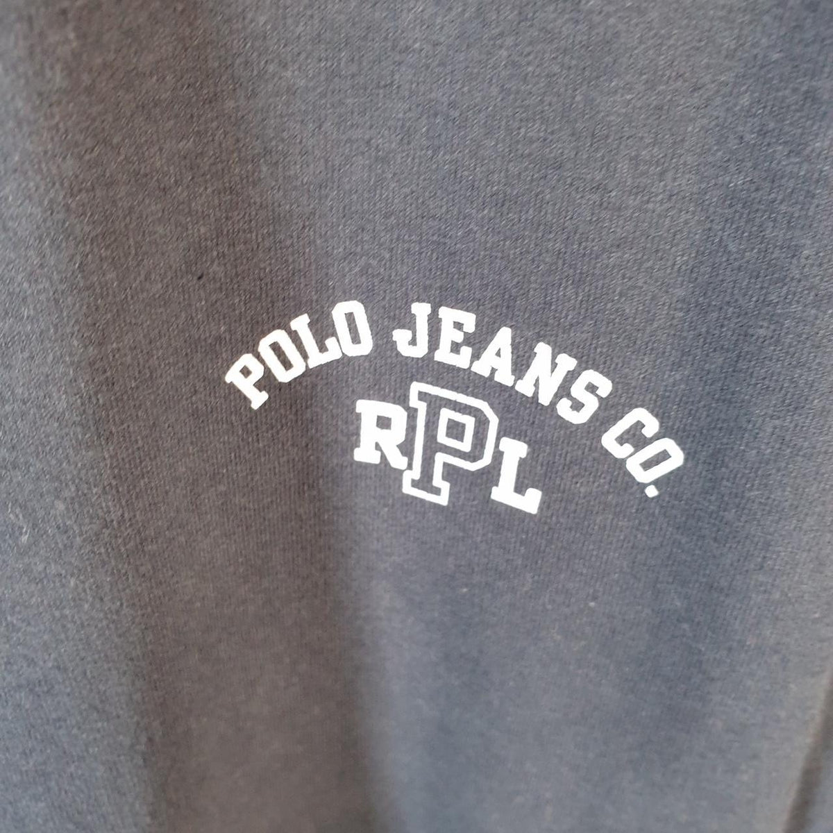 Vintage Ralph Lauren Polo Jeans USA T Shirt Men’s Large Black Embroidered Classic Fit Pony