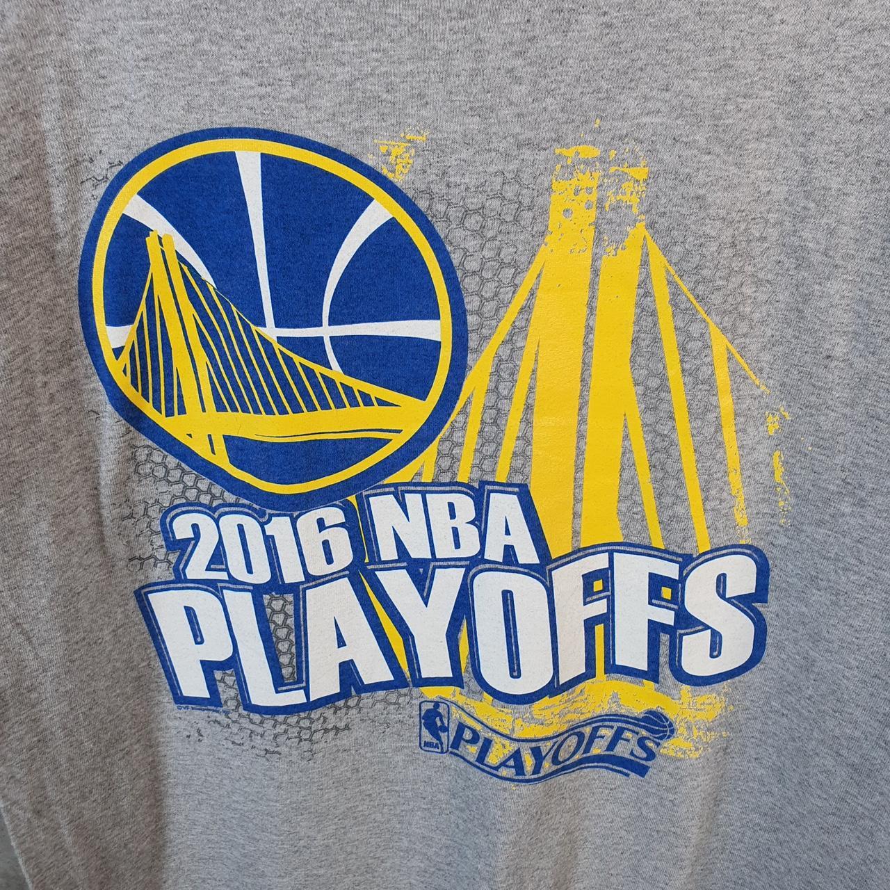Vintage NBA Golden State Warriors T Shirt Men’s Medium Grey Logo Athletic