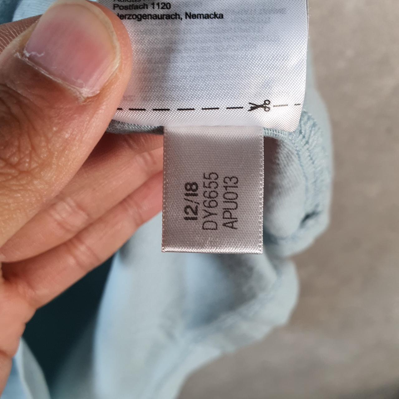 Vintage Adidas Trefoil Retro T Shirt Shirt Men’s Small Blue Logo Athletic