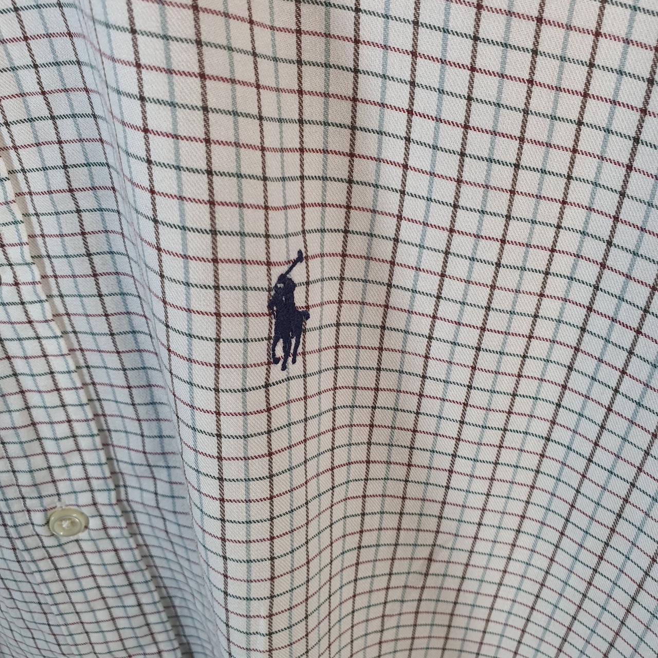 Vintage Ralph Lauren Button Down Shirt Men’s XL Checkered Blake Cotton Pony