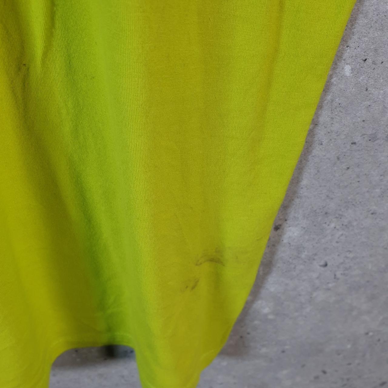 Vintage Nike Club T Shirt Womens XL Green Single Swoosh Logo Athletic C8277