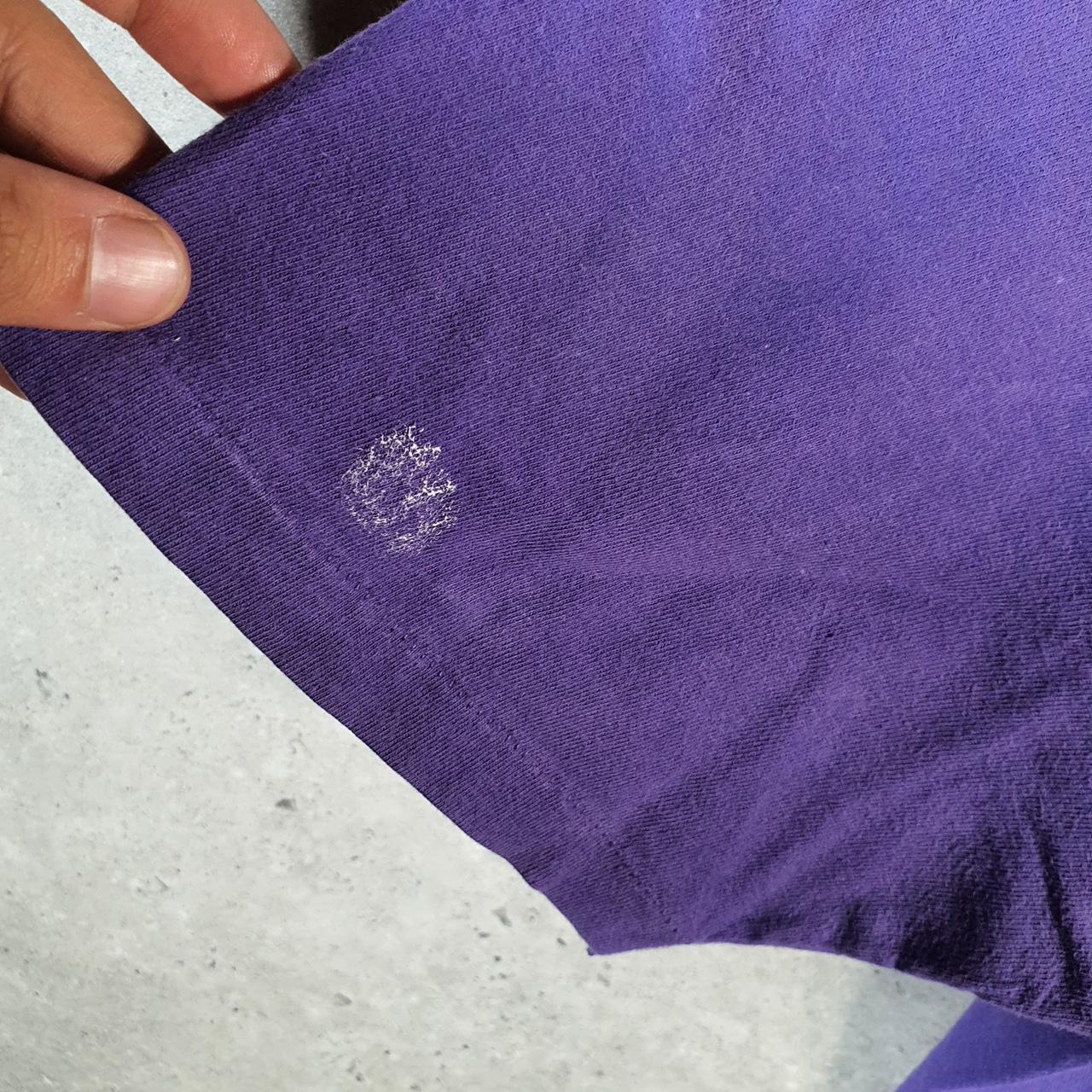 Vintage Hanes 1993 Boston Marathon AmbyBurfoots USA Single Stitch T Shirt Men’s Large Purple