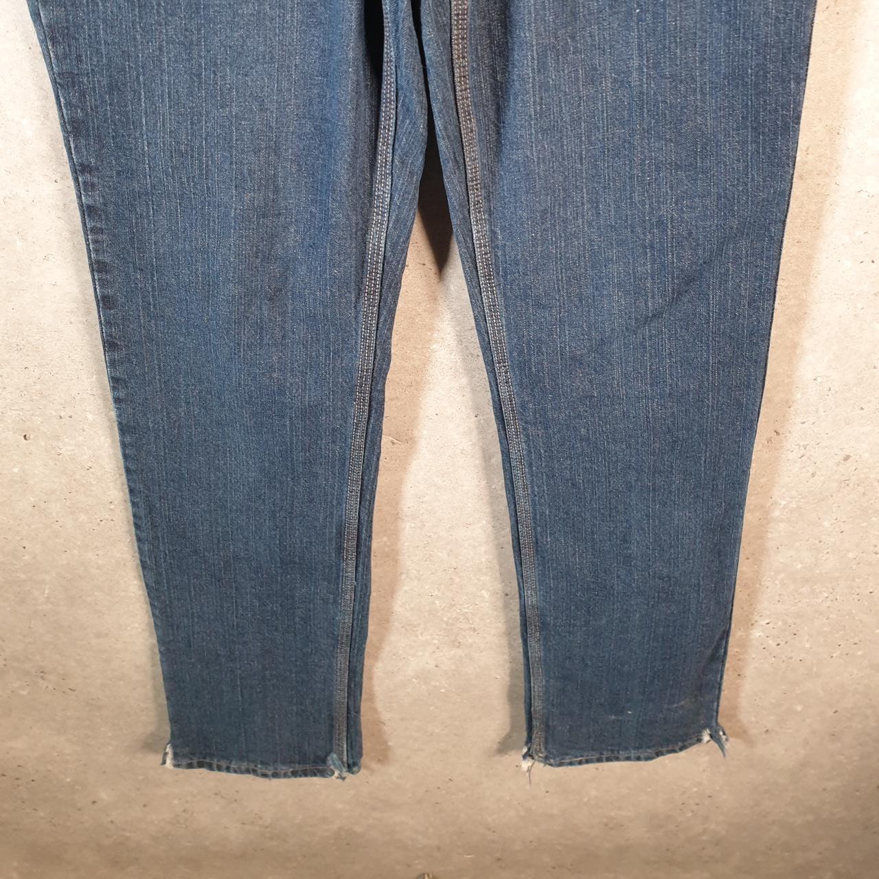 Vintage Carhartt Workwear Carpenter Jeans Mens W33 L36 Blue Denim Relaxed Fit USA