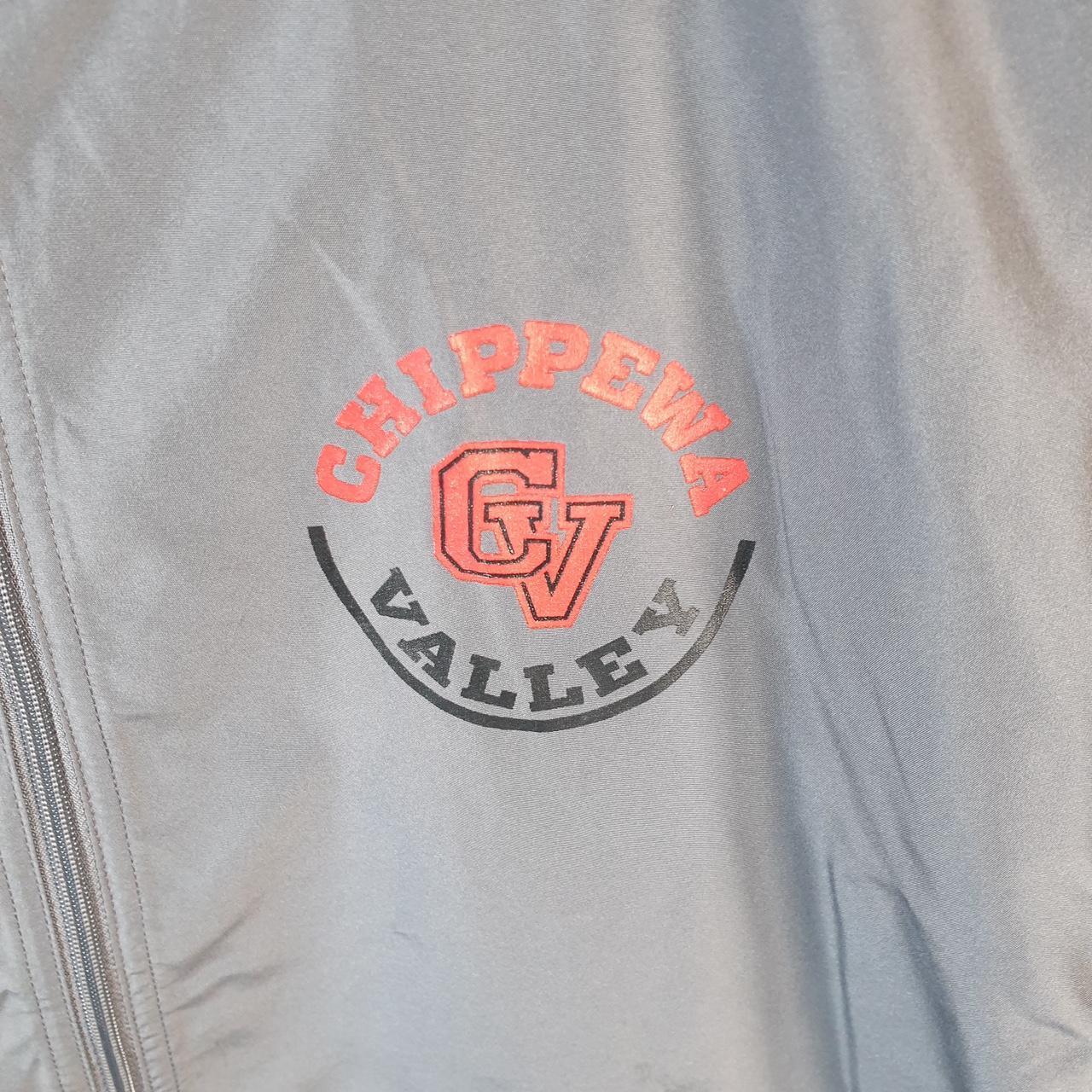 Vintage Champion Windbreaker Mens Large Grey Full Zip