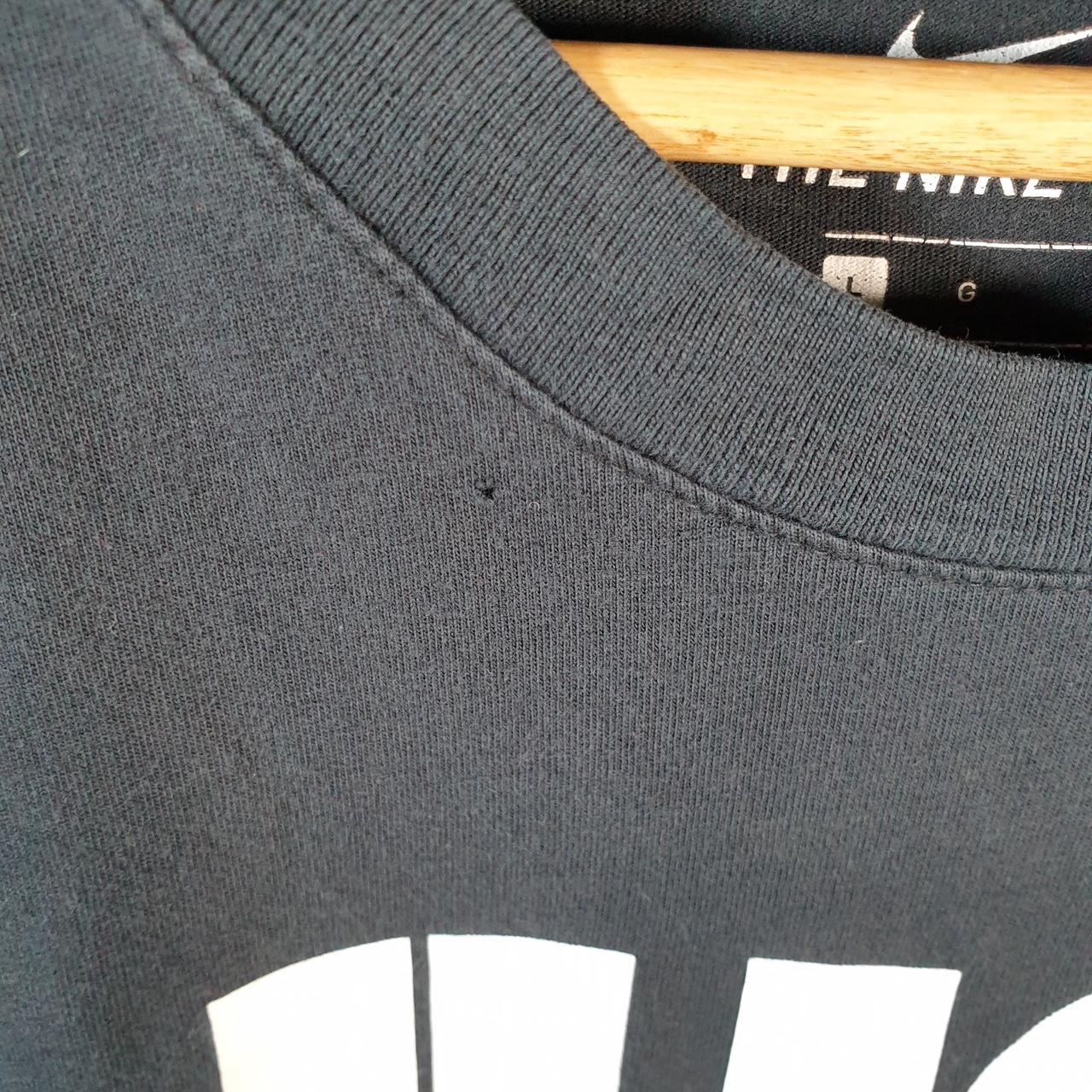 Vintage Nike Just Do It T Shirt Men’s Large Black Logo Swoosh Athletic C9886