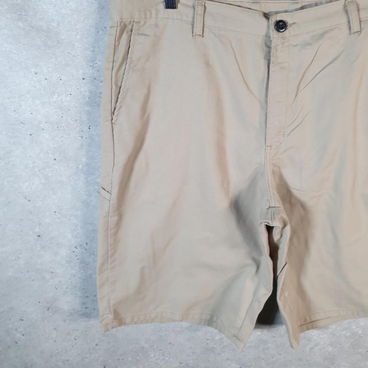Vintage Dickies Baggy Chino Shorts Jorts Cargo Mens W40 Brown Loose Fit