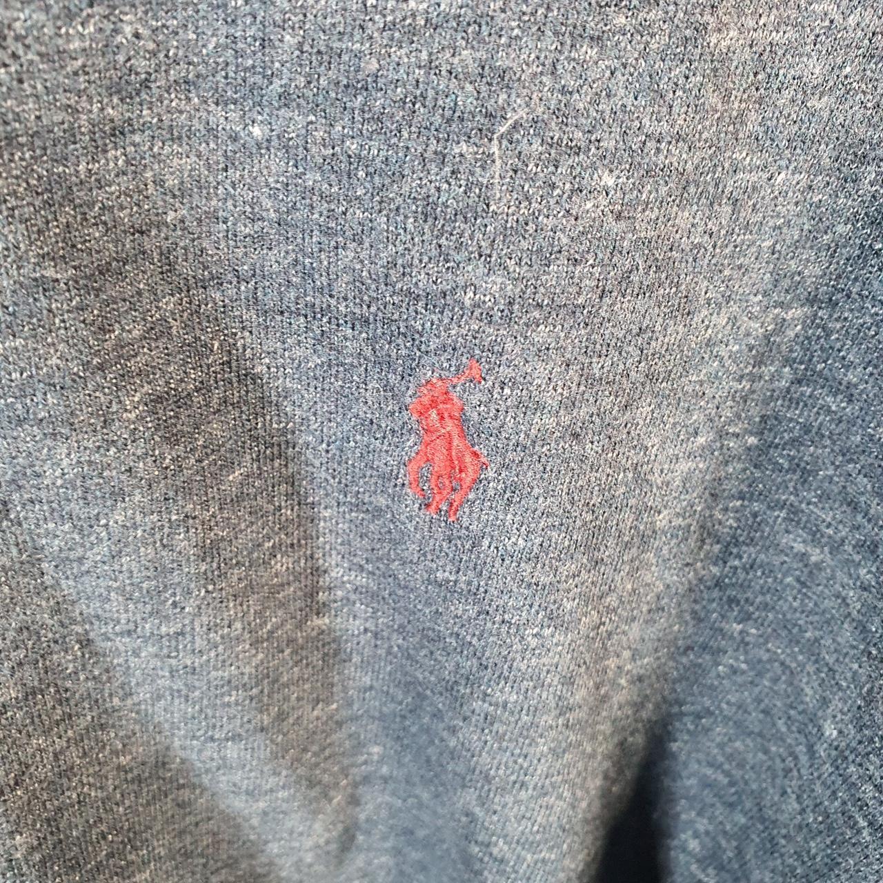 Vintage Ralph Lauren Polo Full Zip Hodie Men’s XL Blue Cotton Pony