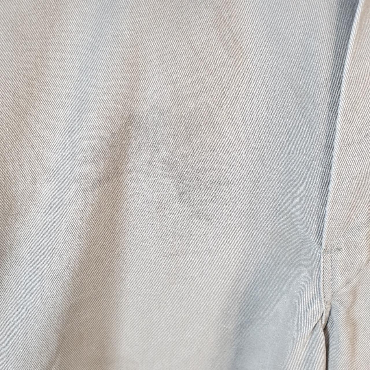 Vintage Dickies Baggy Chino Shorts Jorts Cargo Mens W32 Grey Regular Fit