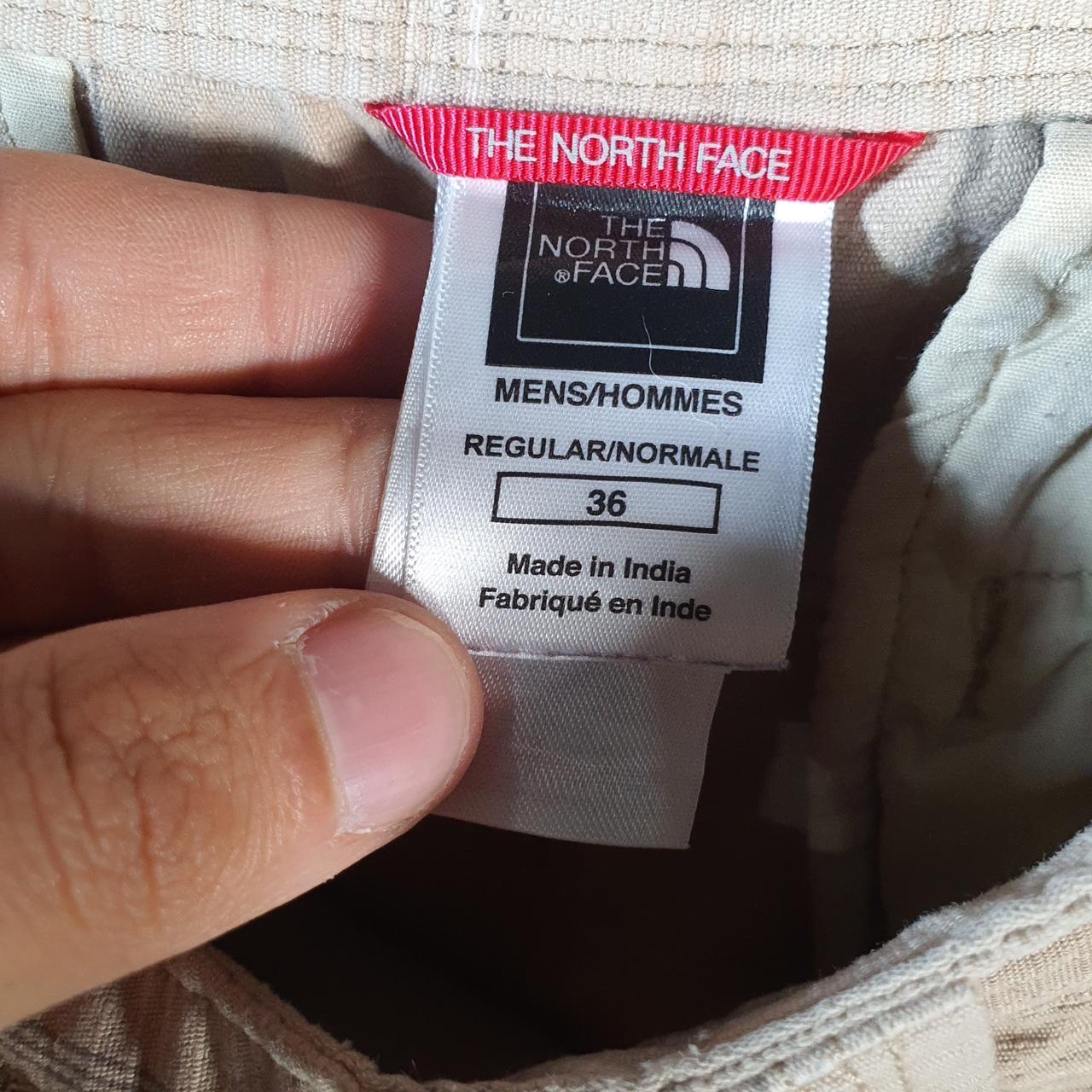 Vintage The North Face TNF Shorts Jorts Chino Cargo Men’s W36 Brown Baggy Cotton