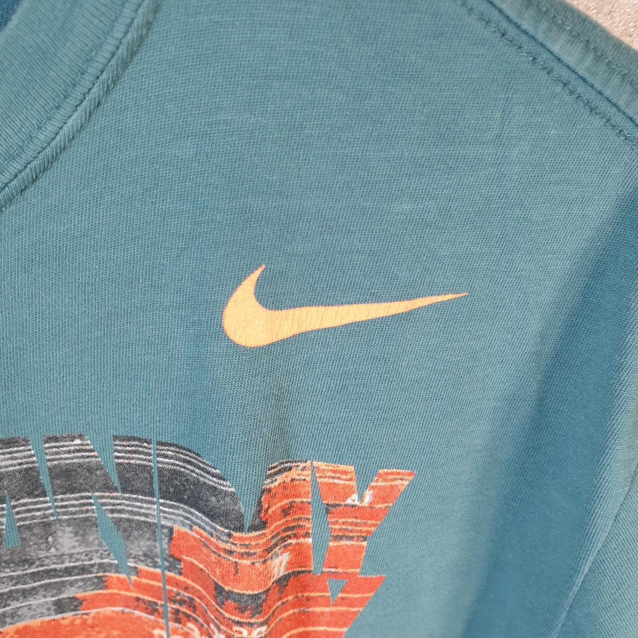 Vintage Nike Every Damn Day T Shirt Men’s Large Blue Logo Swoosh Athletic C9913