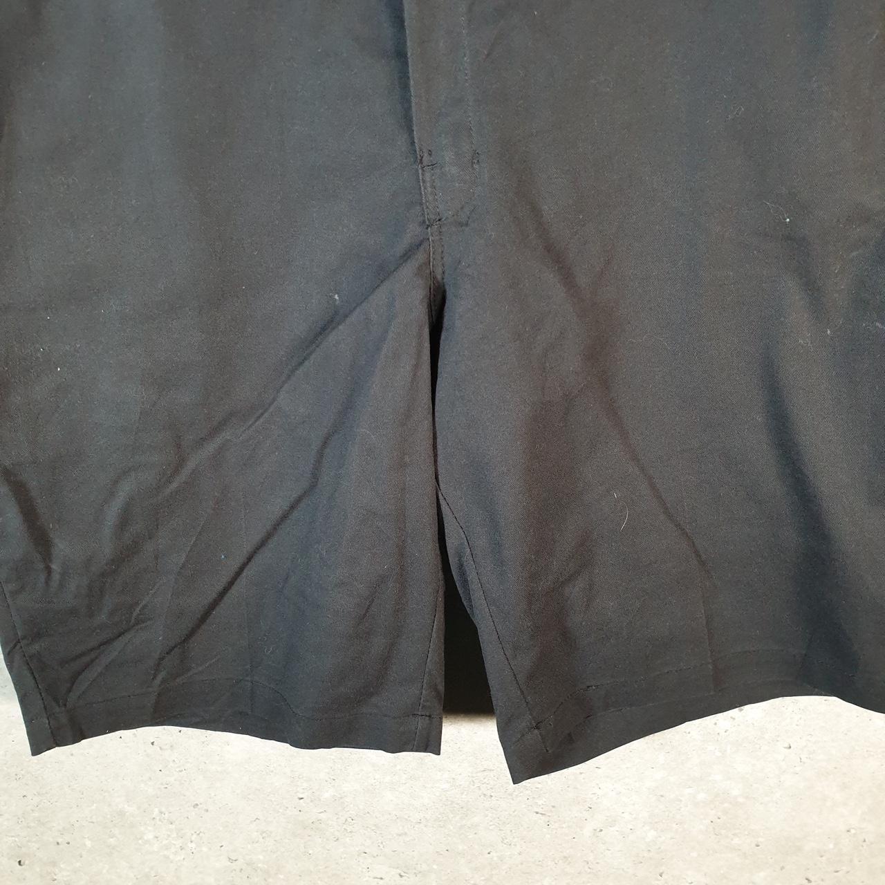 Vintage Dickies Carpenter Shorts Jorts Jeans Men’s W38 Black Relaxed Fit Baggy Workwear Big Fish Vintage