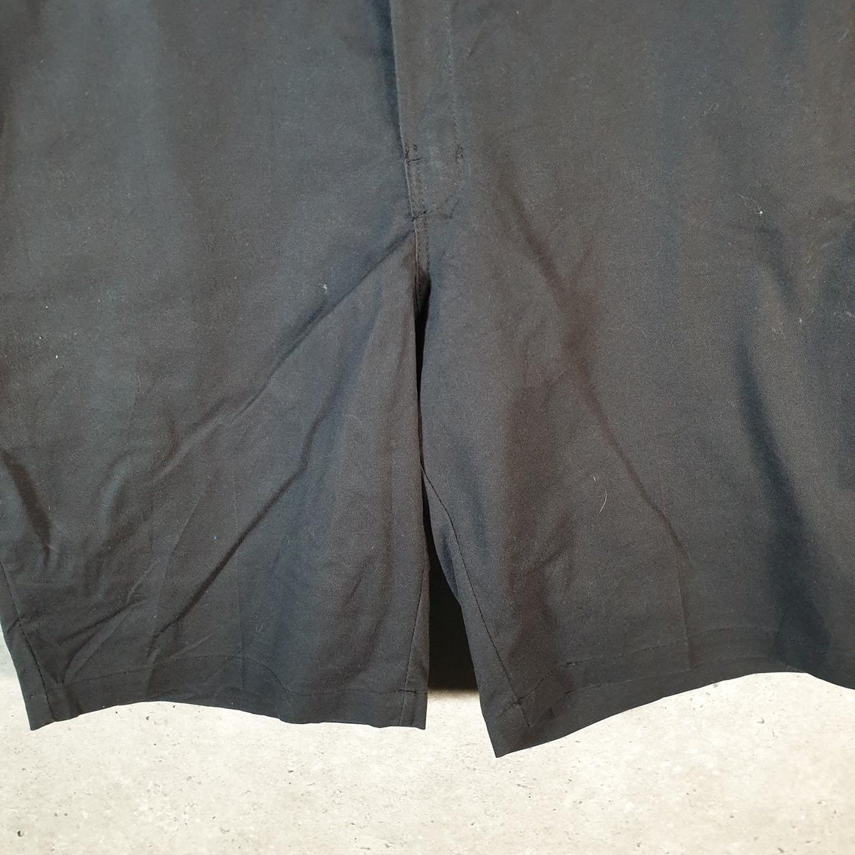 Vintage Dickies Carpenter Shorts Jorts Jeans Men’s W38 Black Relaxed Fit Baggy Workwear Big Fish Vintage