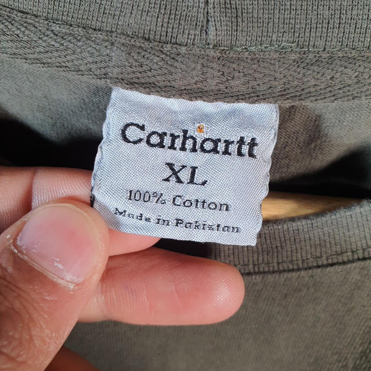 Vintage Carhartt Pocket T Shirt Men’s XL Grey Workwear Chore Utility Relaxed Fit C9231