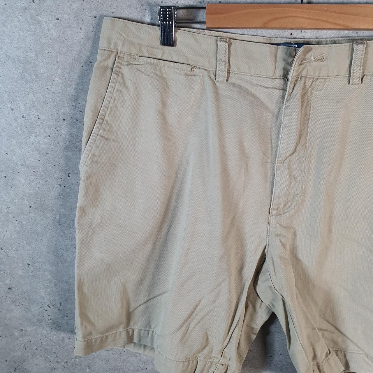 Vintage Ralph Lauren Polo Shorts Jorts Cargo Men’s W38 Beige Baggy Cotton A4667