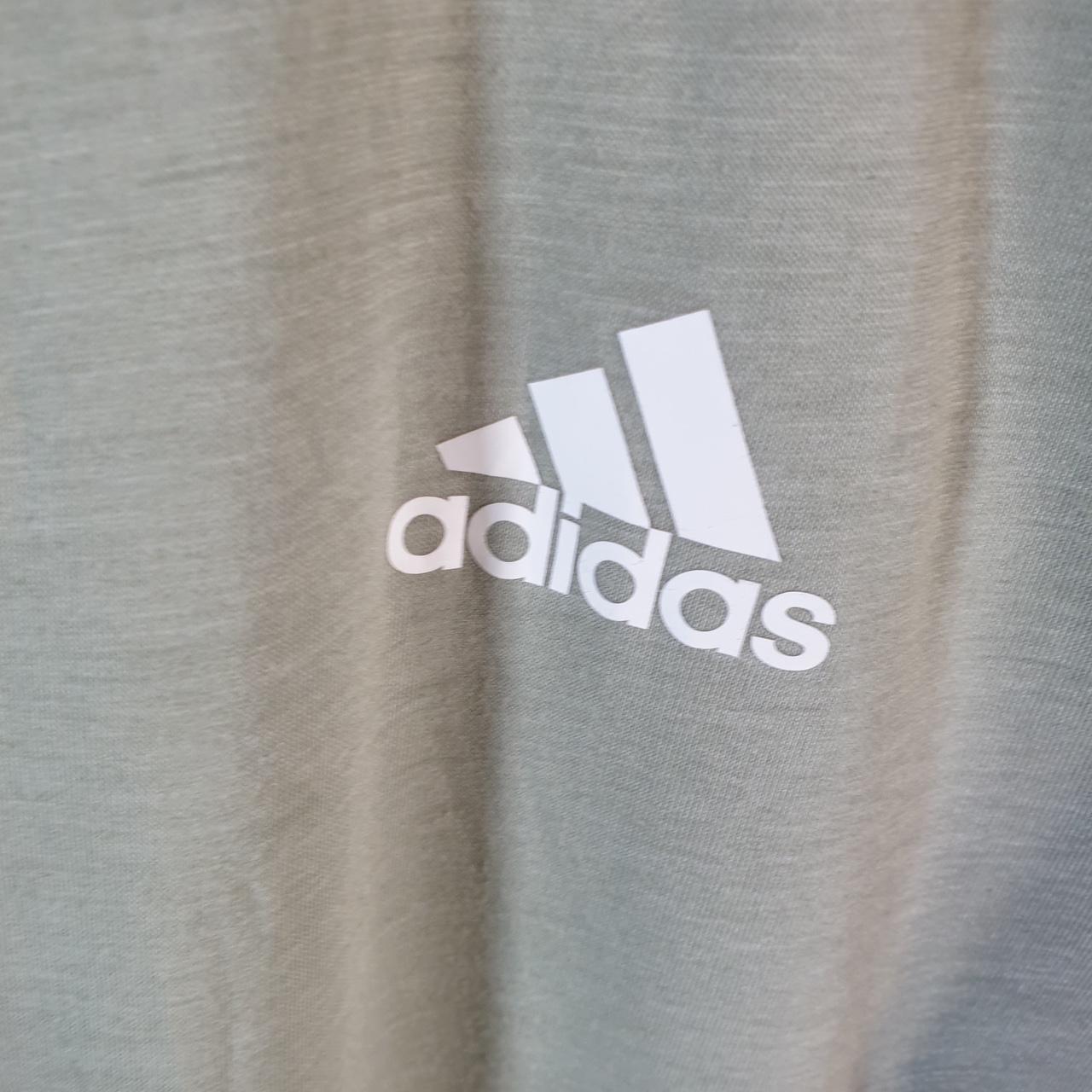 Vintage Adidas Primegreen Aeroready T Shirt Men’s Large Green Graphic Three Stripes Athletic