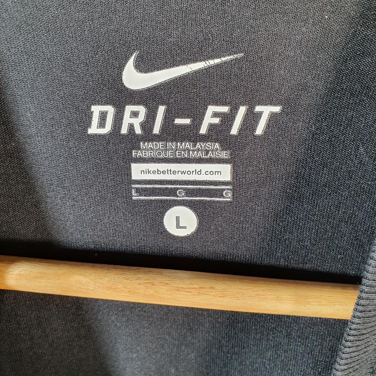 Vintage Nike Mr Clutch Dri Fit T Shirt Men’s Large Black Logo Swoosh Athletic