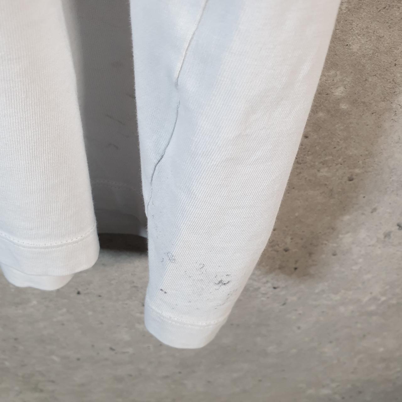 Vintage Nike Club Spellout T Shirt Mens Large White Logo Swoosh Athletic