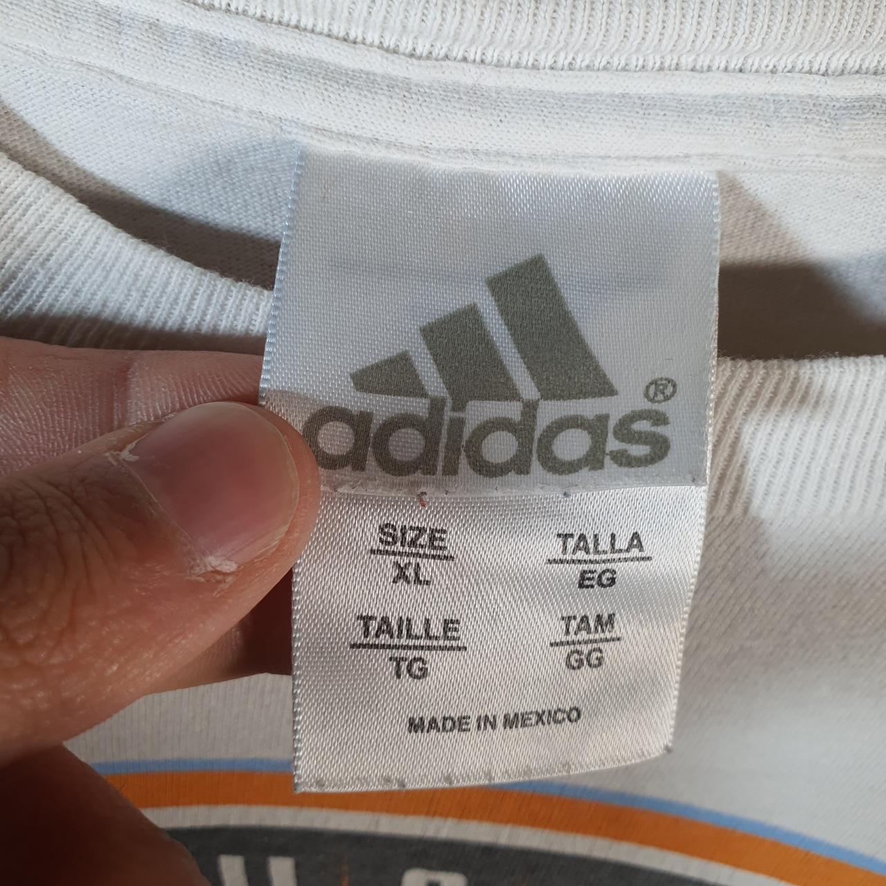 Vintage Adidas 90s Houston Dynamo Texas Soccer T Shirt Men’s XL White Logo Athletic