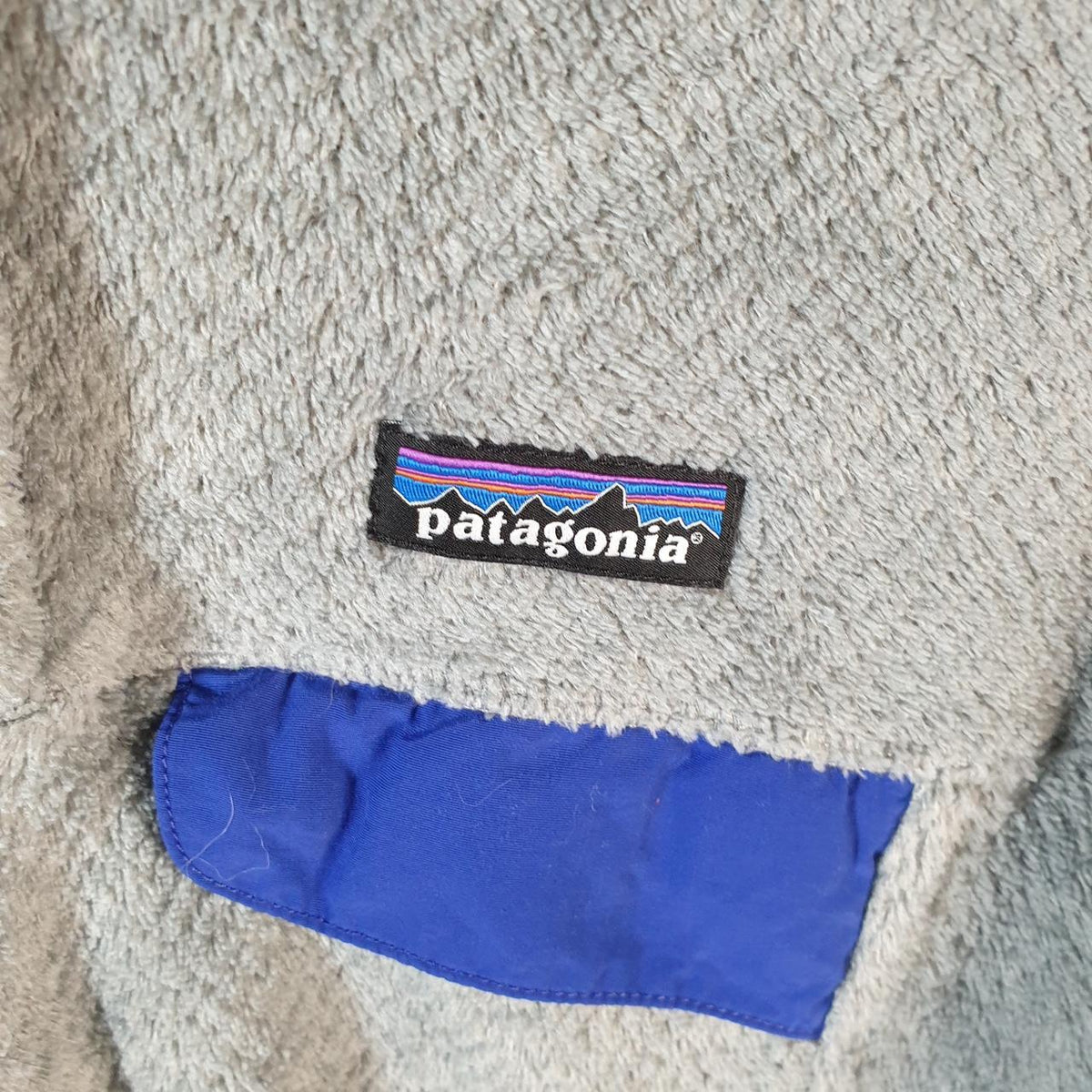 Vintage Patagonia Re Tool Half T-Snap Fleece Pullover Sweatshirt Womens Small Grey