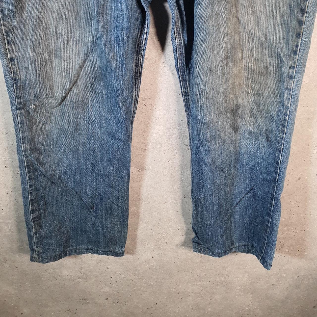 Vintage Carhartt Workwear Carpenter Jeans Mens W40 L28 Blue Denim Relaxed Fit USA