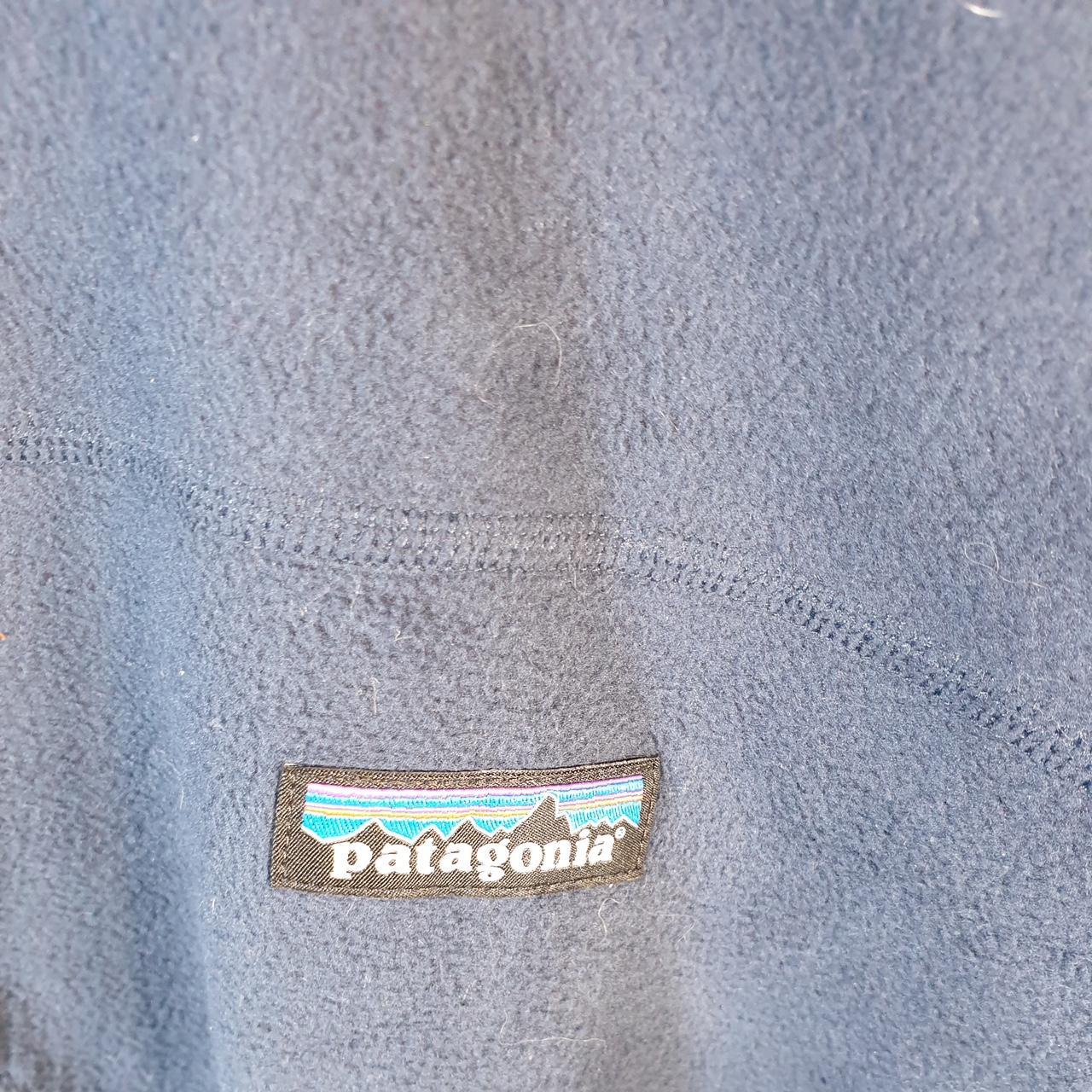 Vintage Patagonia Better Sweater 1/4 Zip Pullover Sweatshirt Mens Large Navy Blue