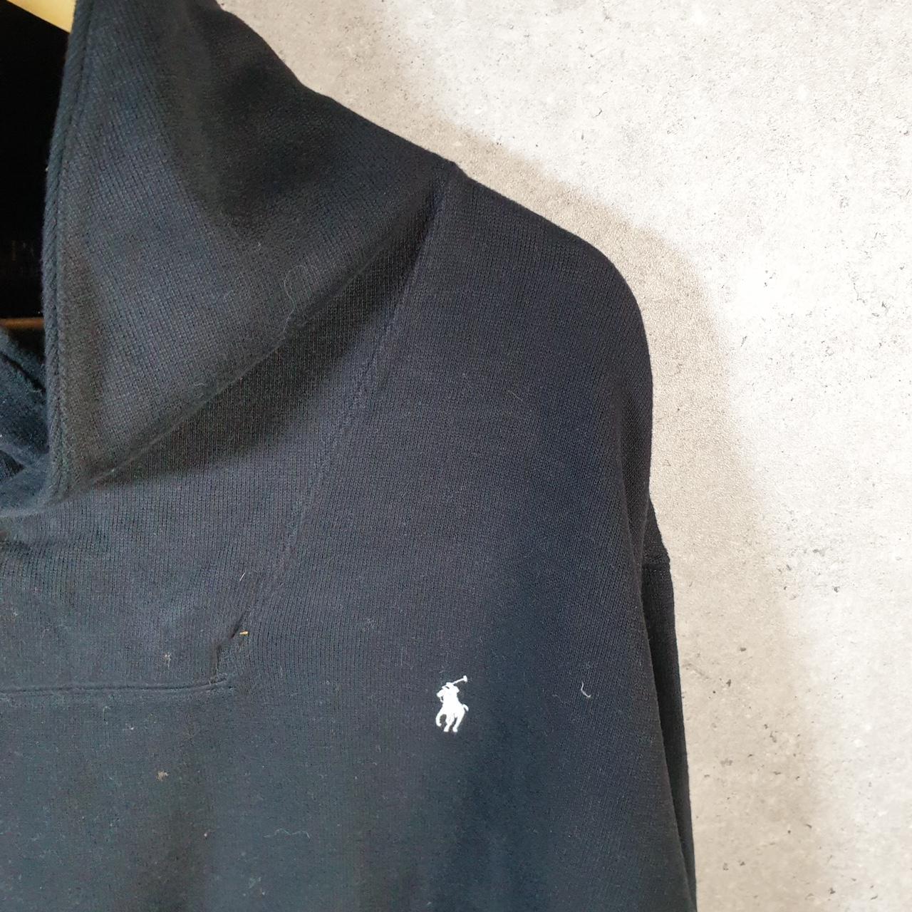 Vintage Ralph Lauren Polo 1/4 Button Sweatshirt Men’s  XL Tall Cotton Pullover Pony