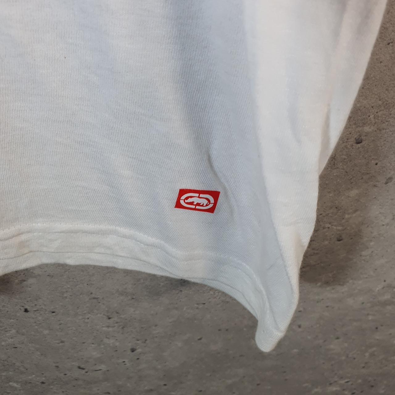 Vintage Ecko Unltd. Y2K T Shirt Men’s Large White Casual Sports Logo Athletic