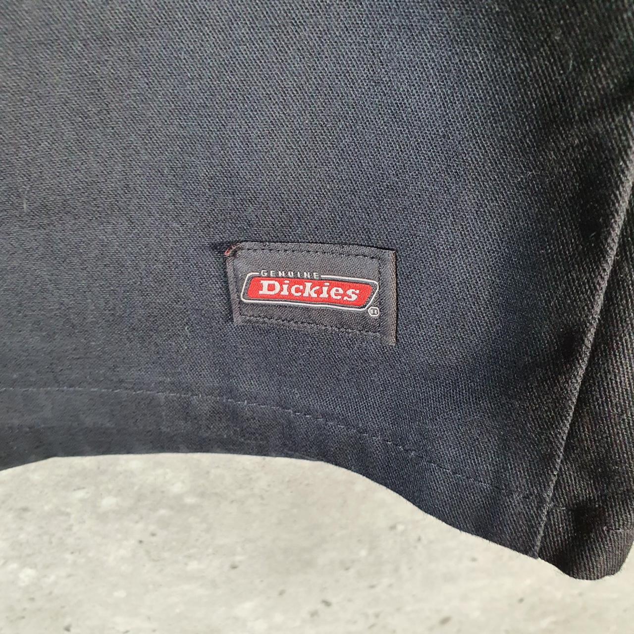 Vintage Dickies Baggy Chino Shorts Jorts Cargo Mens W36 Black Regular Fit