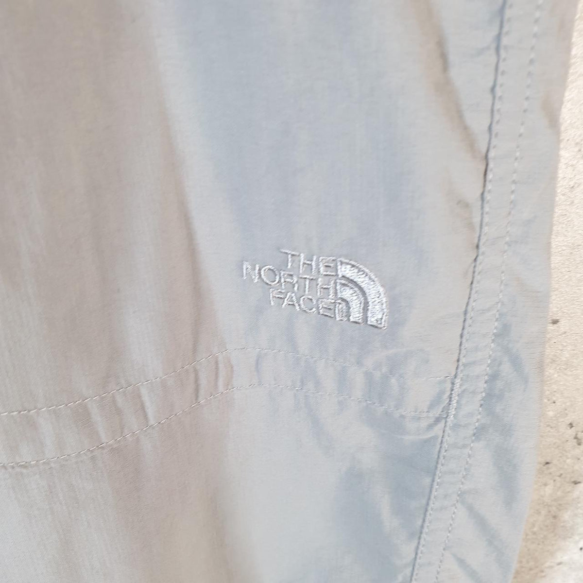 Vintage The North Face TNF Shorts Jorts Chino Cargo Womens UK16 Grey Baggy Cotton