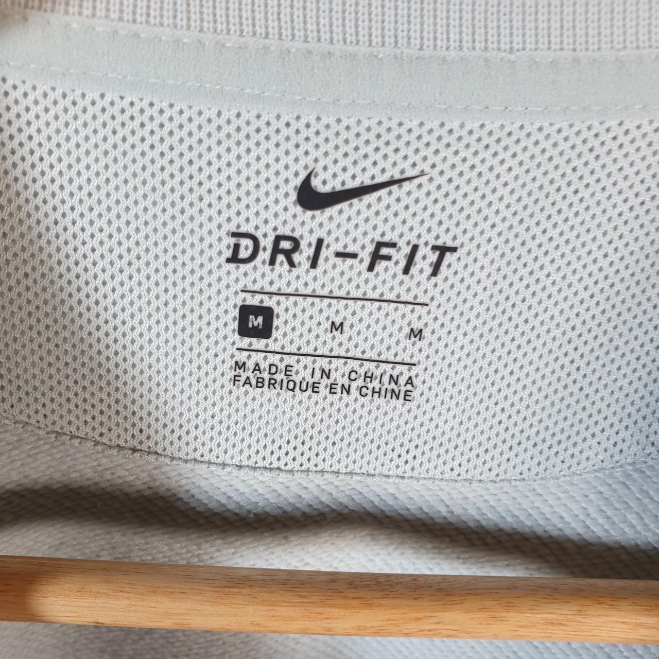 Vintage Nike Dri Fit Spellout Hoodie Womens Medium Blue Swoosh Y2K Pullover Logo