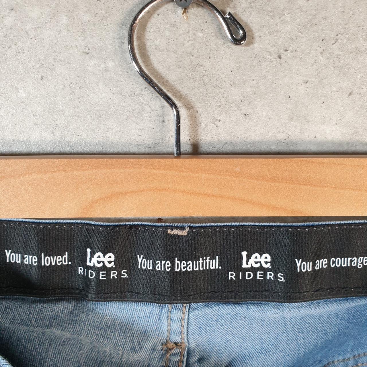 Vintage Lee Baggy Shorts Jorts Cargo Womens W42 Blue Denim Relaxed Cargo