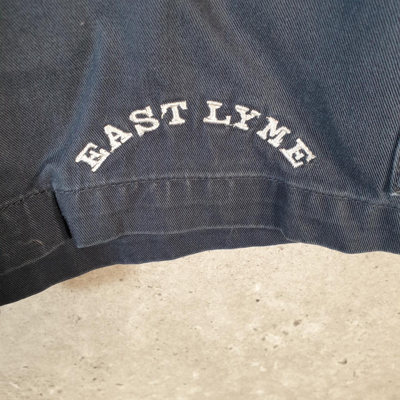 Vintage Dickies Flex Baggy Chino Shorts Jorts Cargo Mens W38 Navy Blue Relaxed Fit