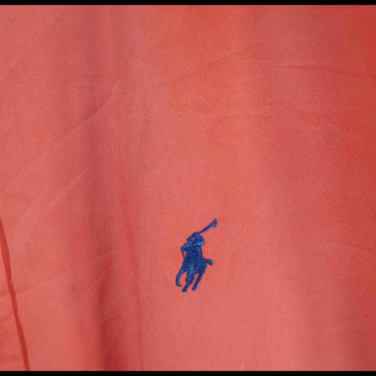 Vintage Ralph Lauren Button Down Shirt Men’s Small Red Blake Fit Pony Cotton
