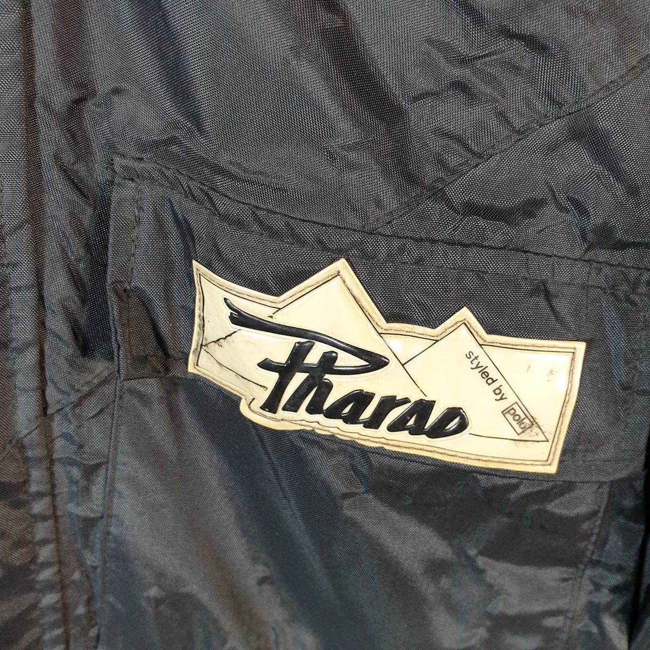 Vintage Pharao Motorcycle Jacket Mens Small Black Armoured Padded Shoulder Elbows