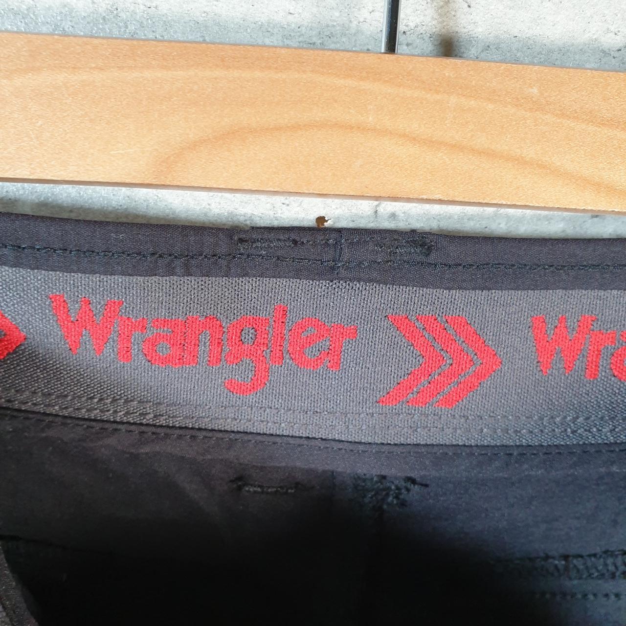 Vintage Wrangler Shorts Jorts Cargo Men’s W38 Relaxed Black Baggy Cotton