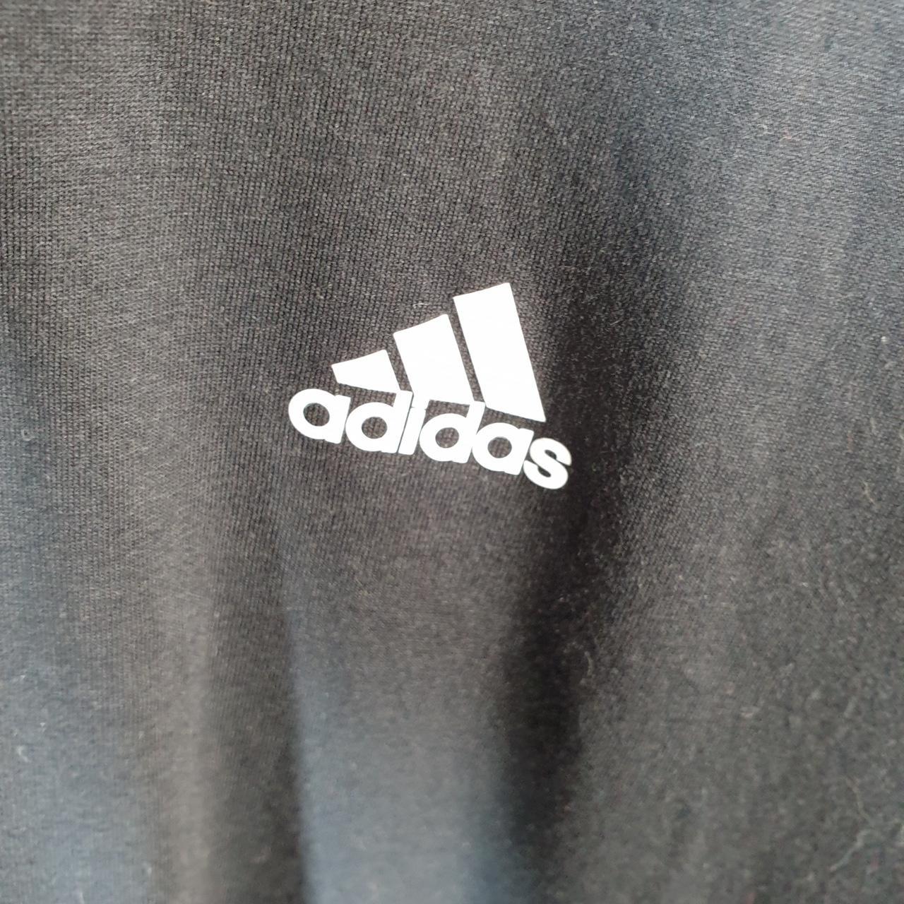 Vintage Adidas Primegreen Aeroready T Shirt Men’s 2XL Black Three Stripes Athletic Logo