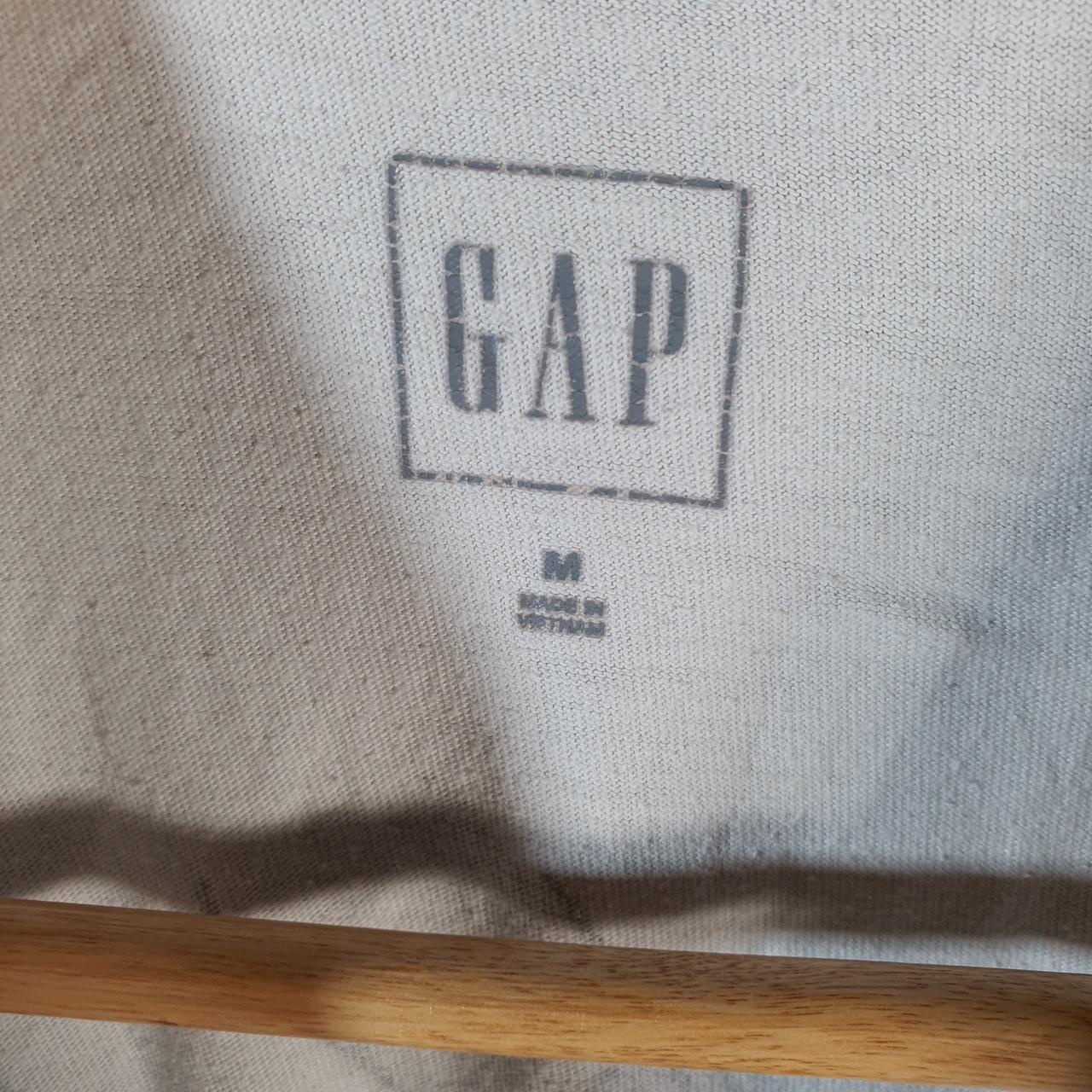 Vintage Gap Graphic Earth T Shirt Men’s Medium Black Standard Fit Casual Coloured